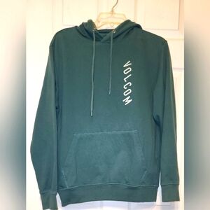 volcom hoodie Small Green Long-sleeved